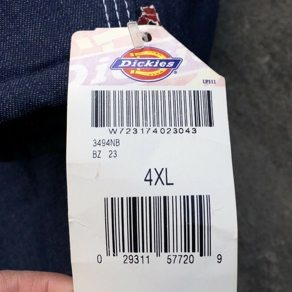 >>SOLD<< Dickies Mens NWT Denim Blanket Lined - Picture 4 of 8